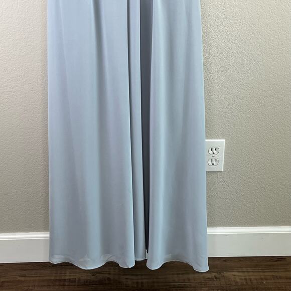 Anthropologie Show Me Your Mumu Emma Blue Off Shoulder Maxi Dress XS/SM NWT - Picture 10 of 16